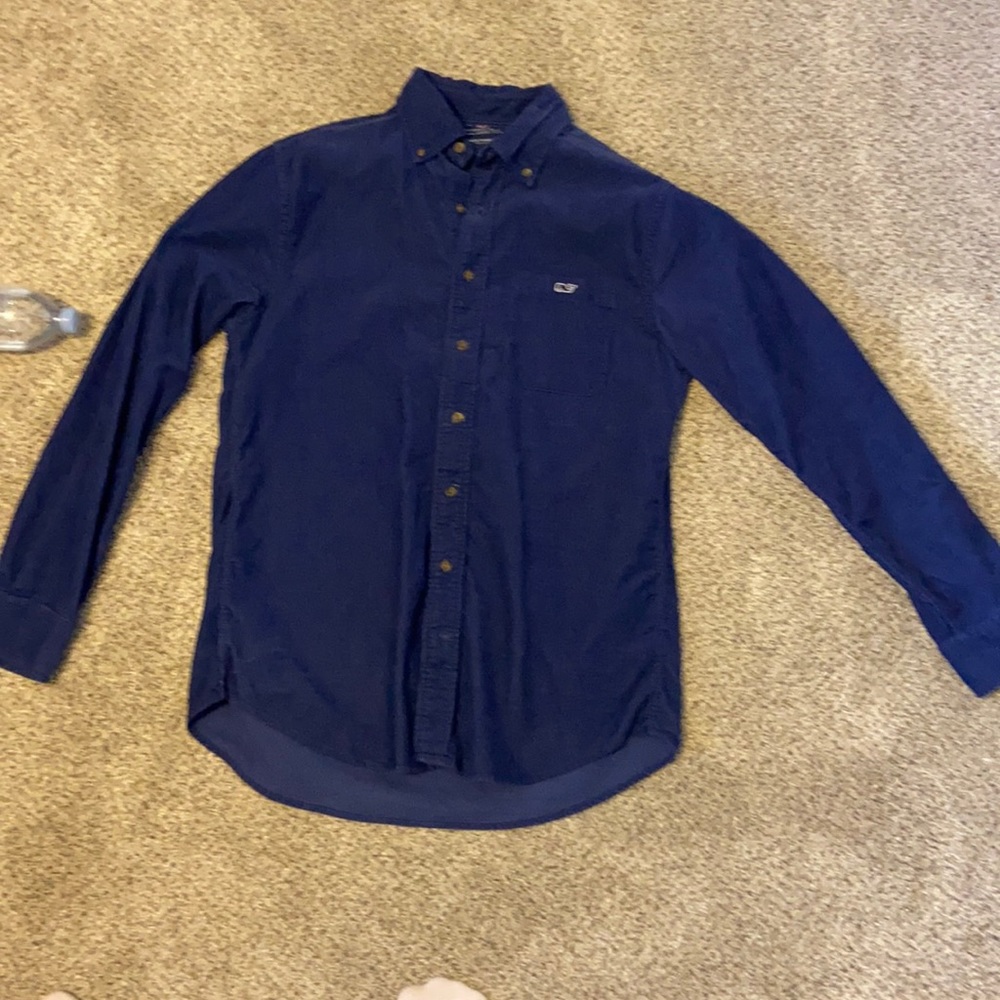 Vineyard vines medium corduroy dress shirt